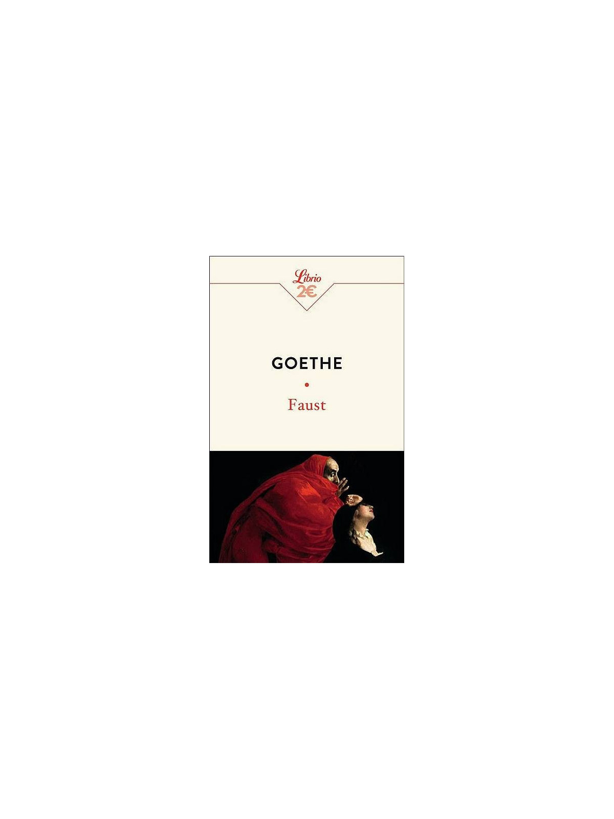 Goethe livre Faust en stock à ciel rouge dijon