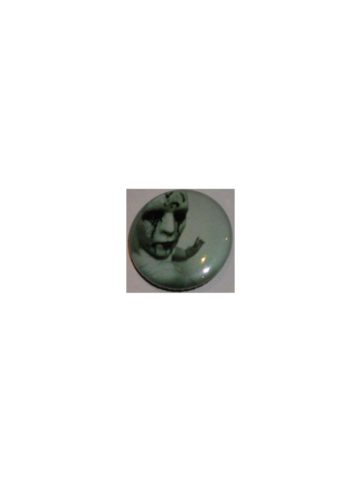 Badge Makabre factory vert 