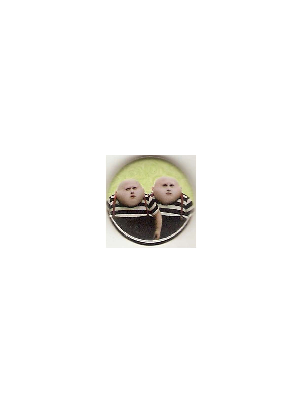 Badge Alice in wonderland : Tweedledee / Tweedledum