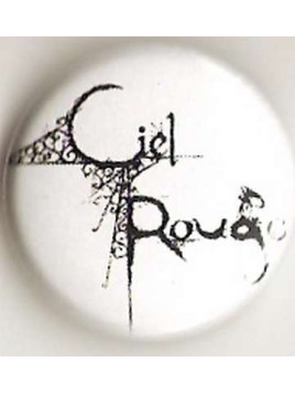Badge Ciel Rouge blanc