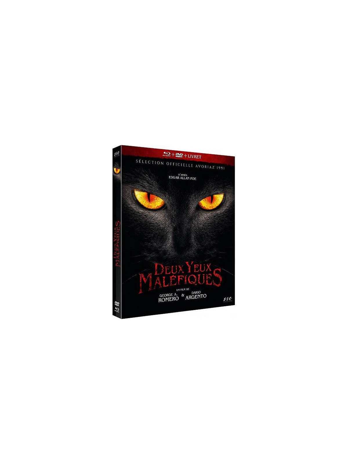 George A. Romero & Dario Argento : Deux yeux maléfiques (Blu-ray + DVD + livret)