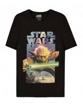 le T-shirt Star wars : Yoda – poster est en stock à la boutique Ciel rouge à Dijon