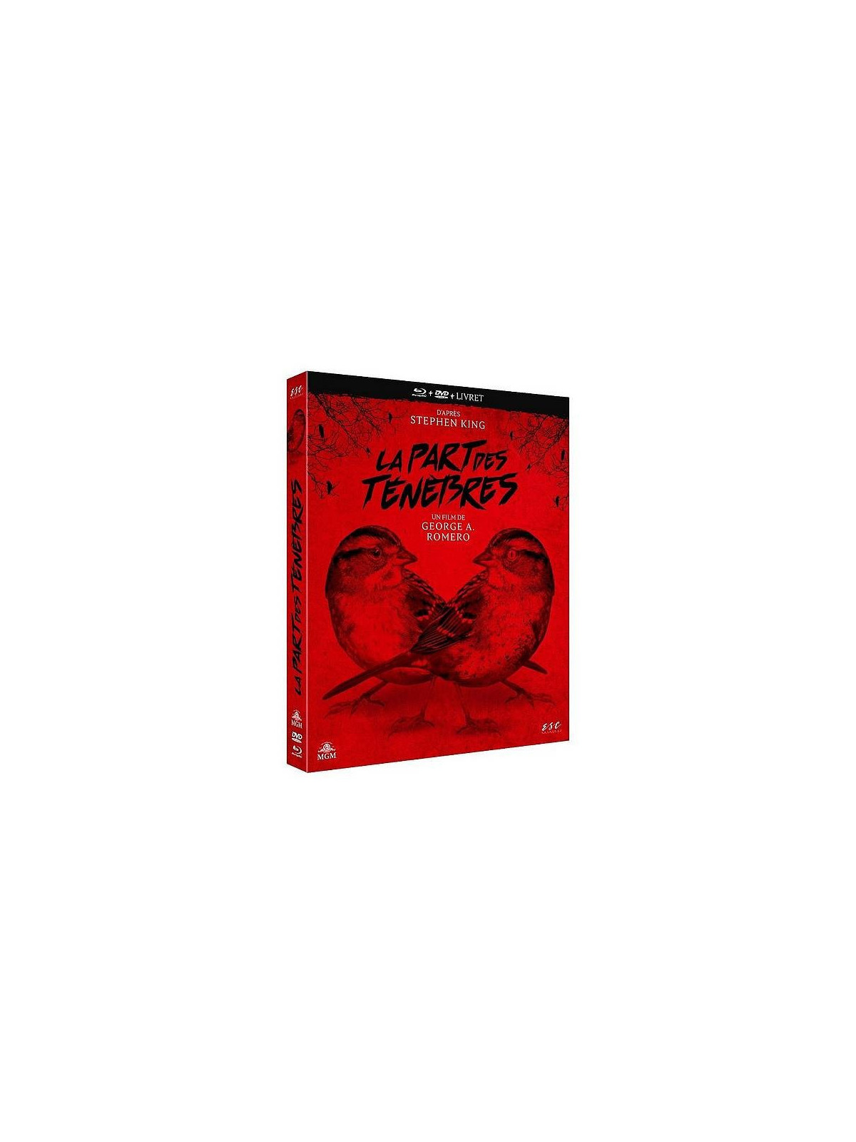 George A. Romero film La part des ténèbres en stock à ciel rouge dijon en dvd + bluray combo