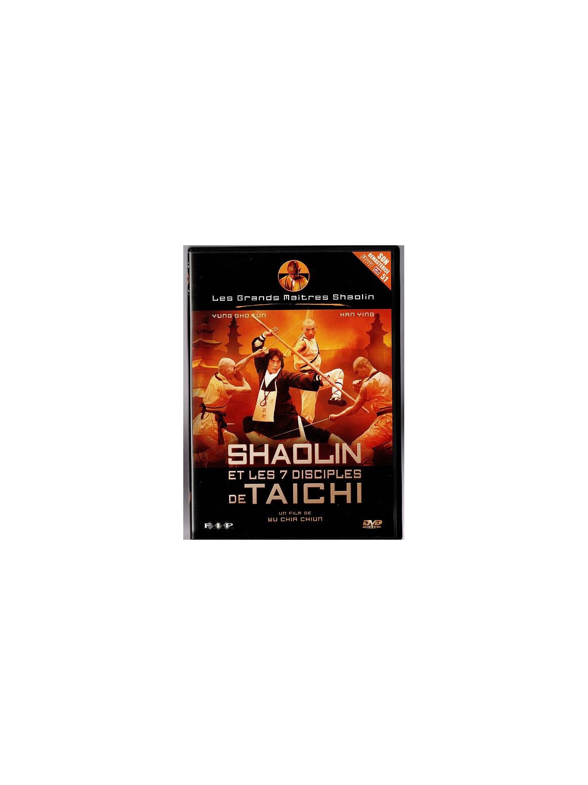 Chia-Chiun Wu : Shaolin et les 7 disciples de Taichi (DVD)