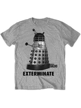 T-shirt Doctor Who : Exterminate