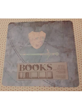 Carte réclame décalée Books