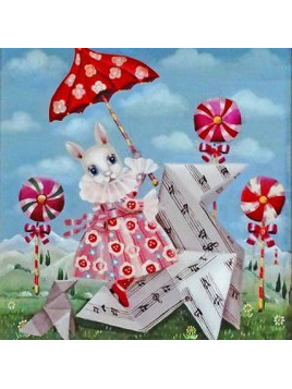 Carte postale Cocottes en papier