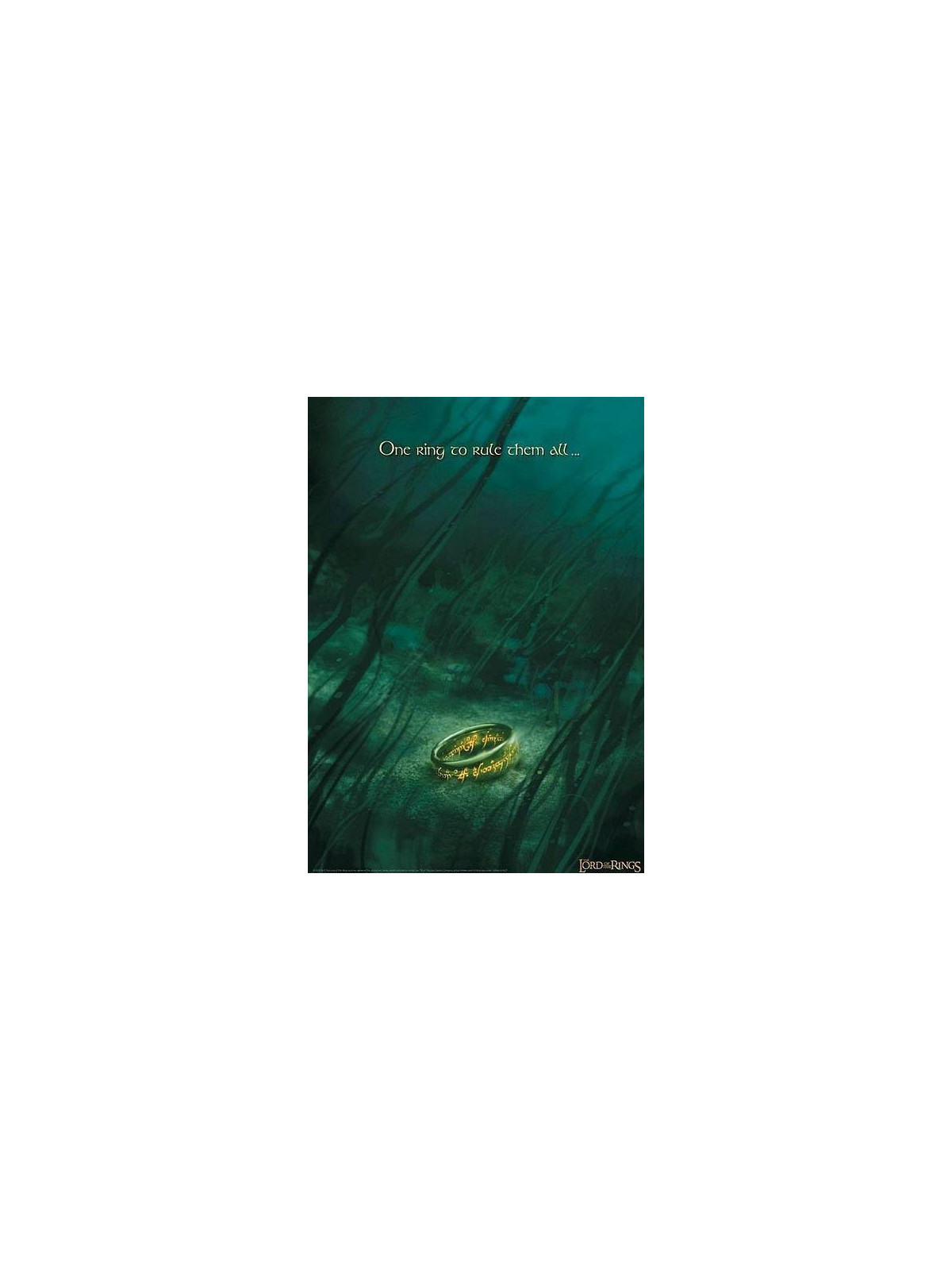 Lithographie The lord of the rings – The ring (Ltd edition)
