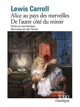 Lewis Carroll livres Alice au pays des merveilles / De l’autre côté du miroir en stock à ciel rouge dijon