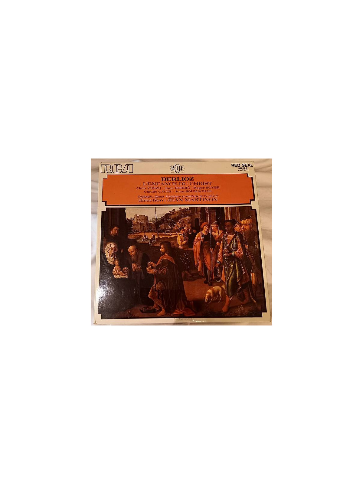 Le disque de Hector Berlioz : L’enfance du Christ est disponible en vinyle à Ciel rouge, disquaire indépendant en Bourgogne