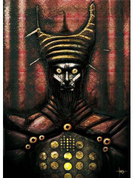 Affiche A3 Okiko : Emperor en stock à ciel rouge dijon