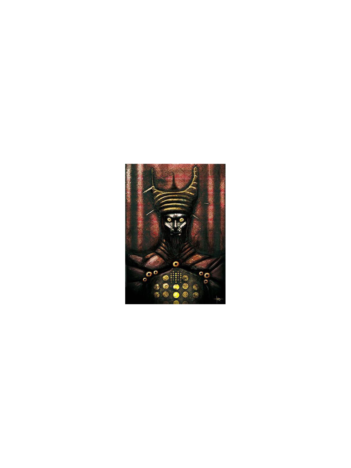 Affiche A3 Okiko : Emperor en stock à ciel rouge dijon