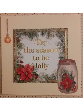 Carte double ‘Tis the season to be jolly
