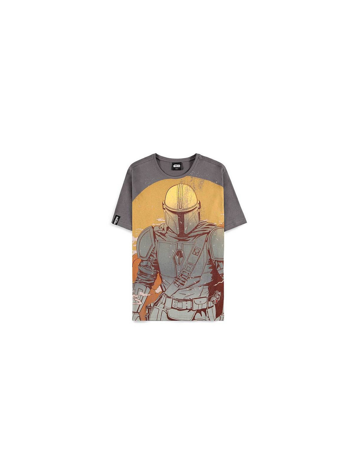 T-shirt Star wars Mandalorian : Sunset