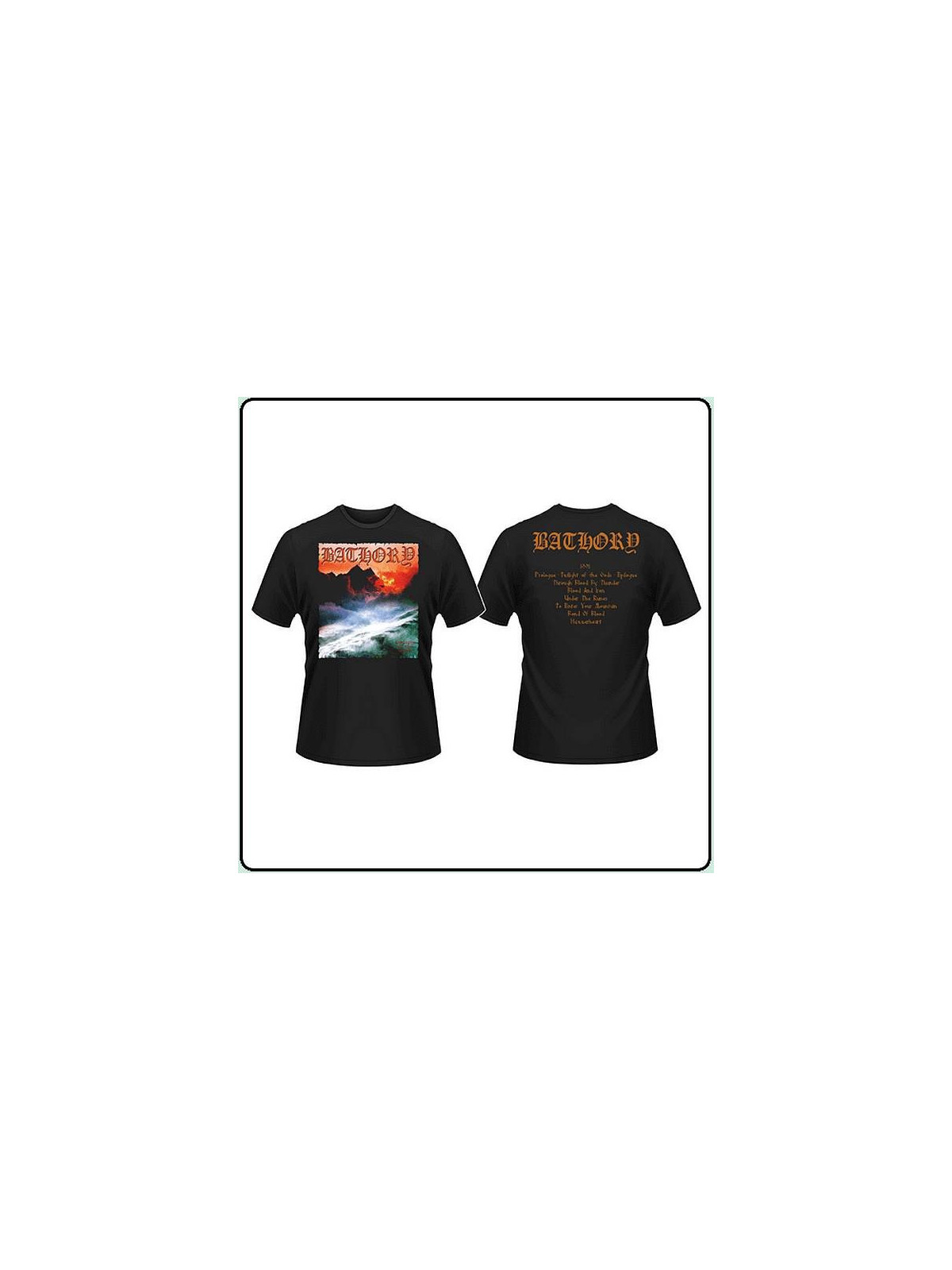le T-shirt Bathory : Twilight of the gods est en stock au magasin ciel rouge à dijon