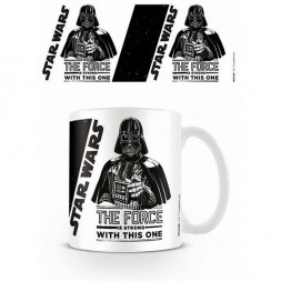 le Mug Star wars : The force is strong est en stock à la boutique ciel rouge à dijon