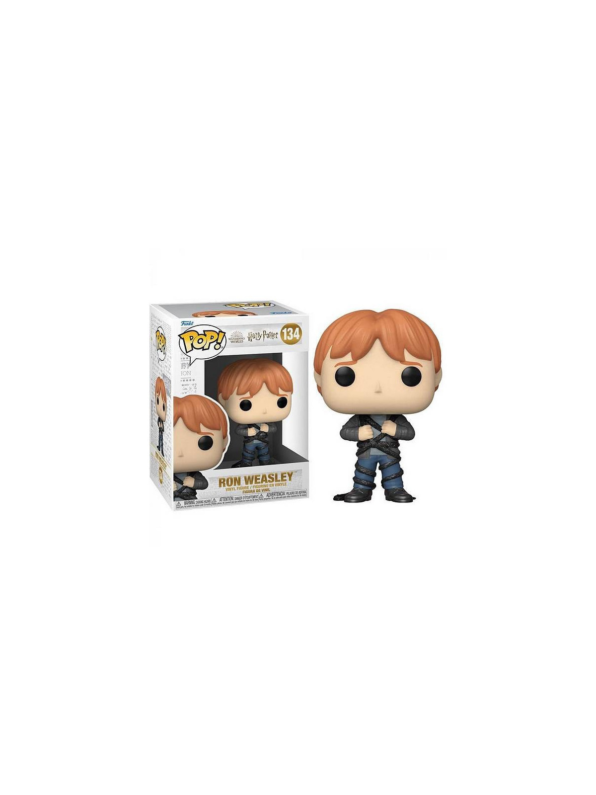 Figurine pop! Harry Potter : Ron Weasley in devil’s snare (N° 134)