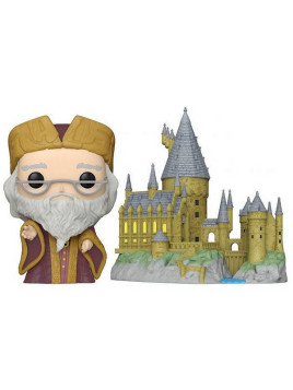 Figurine pop! Harry Potter : Albus Dumbledore with Hogwarts (N° 27)