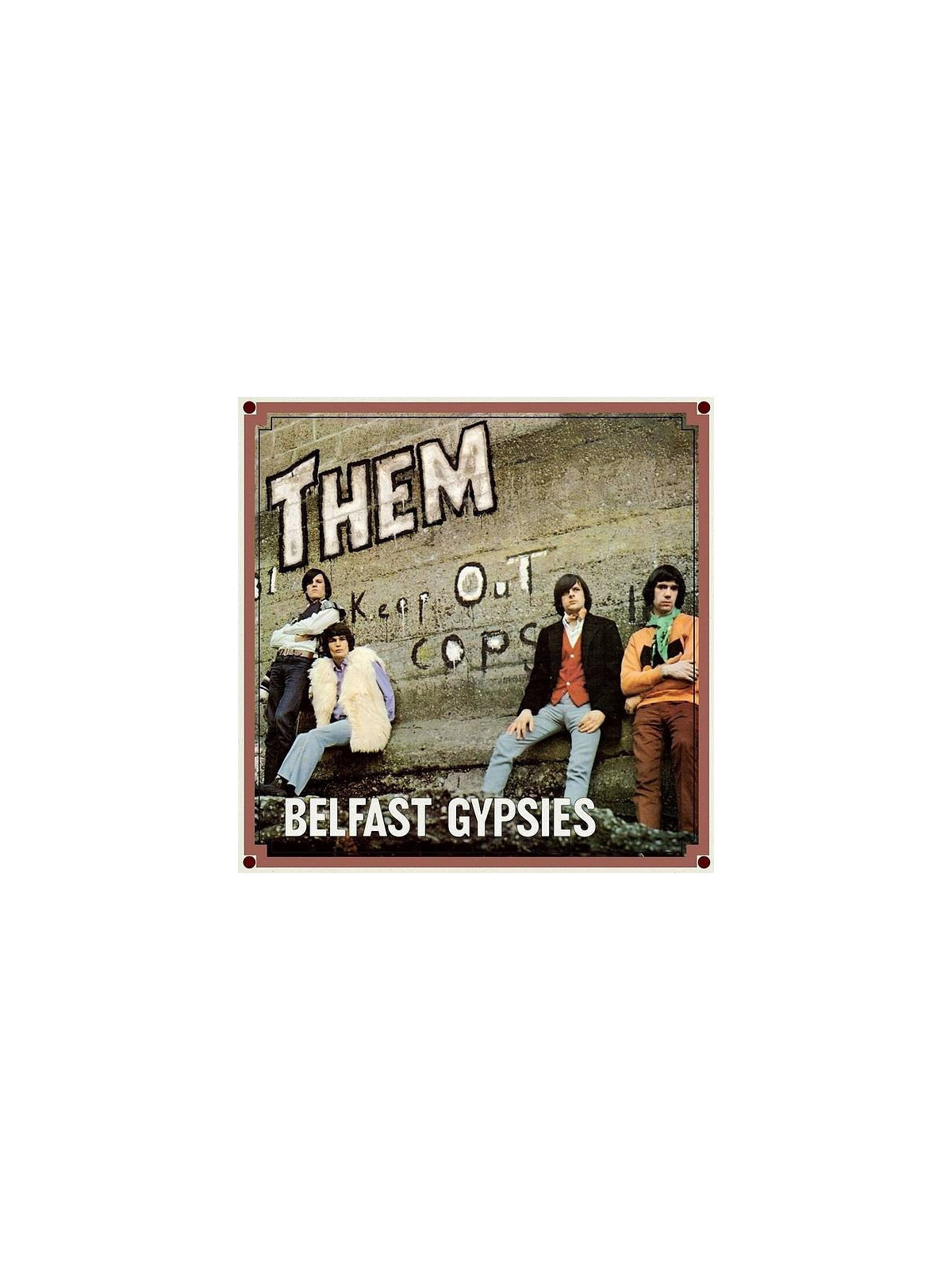Them disque Belfast gypsies en stock en vinyle à ciel rouge disquaire à dijon