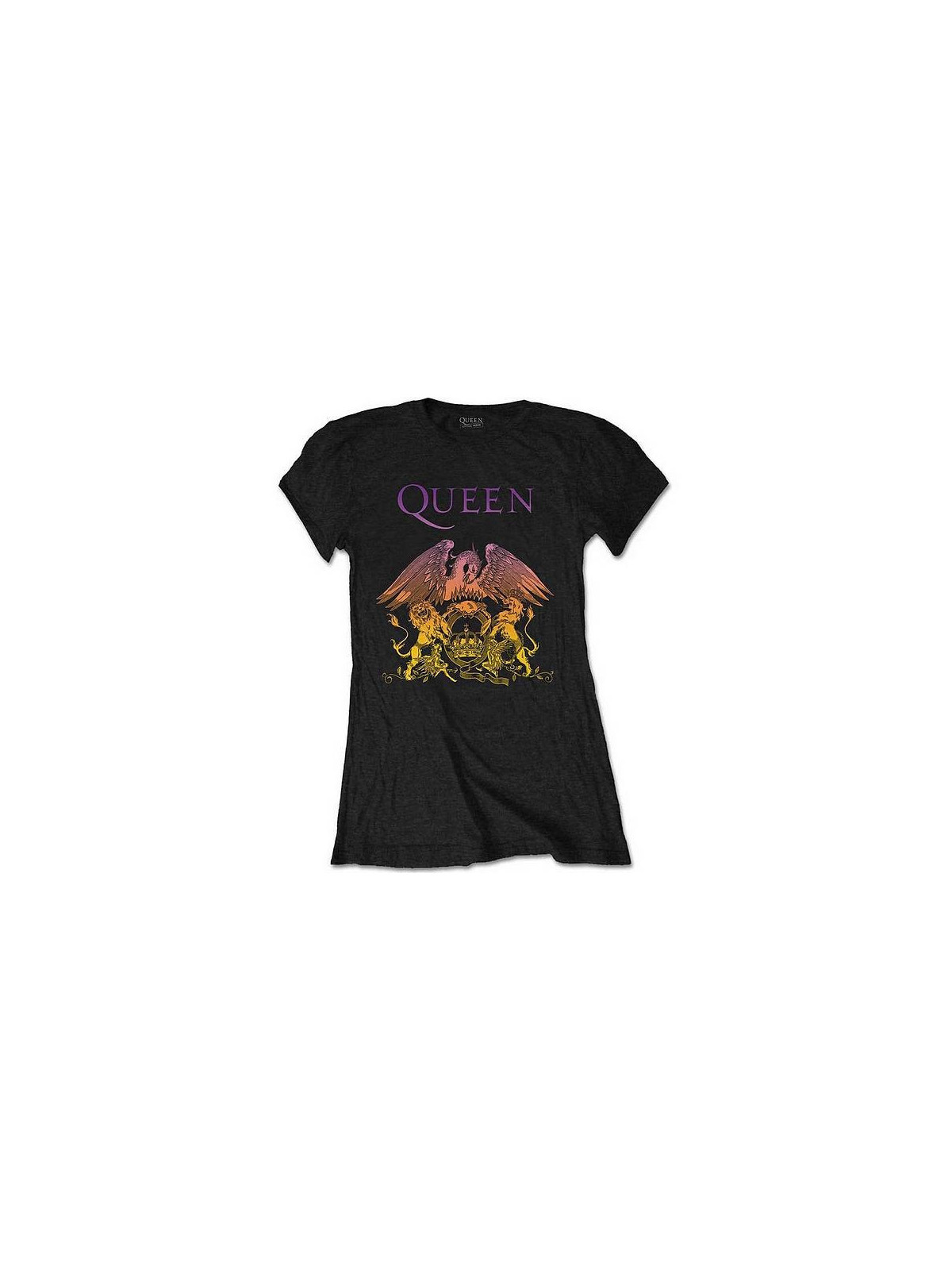 T-shirt Queen : Gradient crest