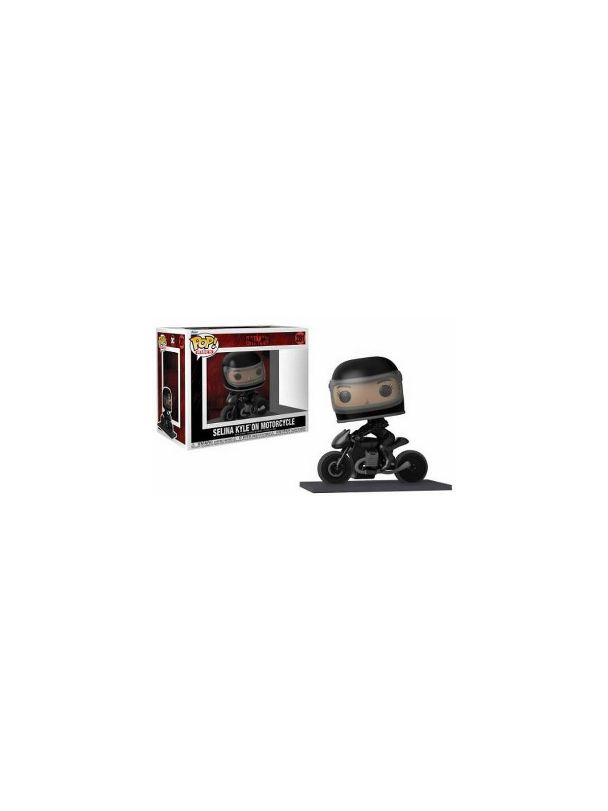 Figurine pop! The batman : Selina Kyle on motorcycle (N° 281)