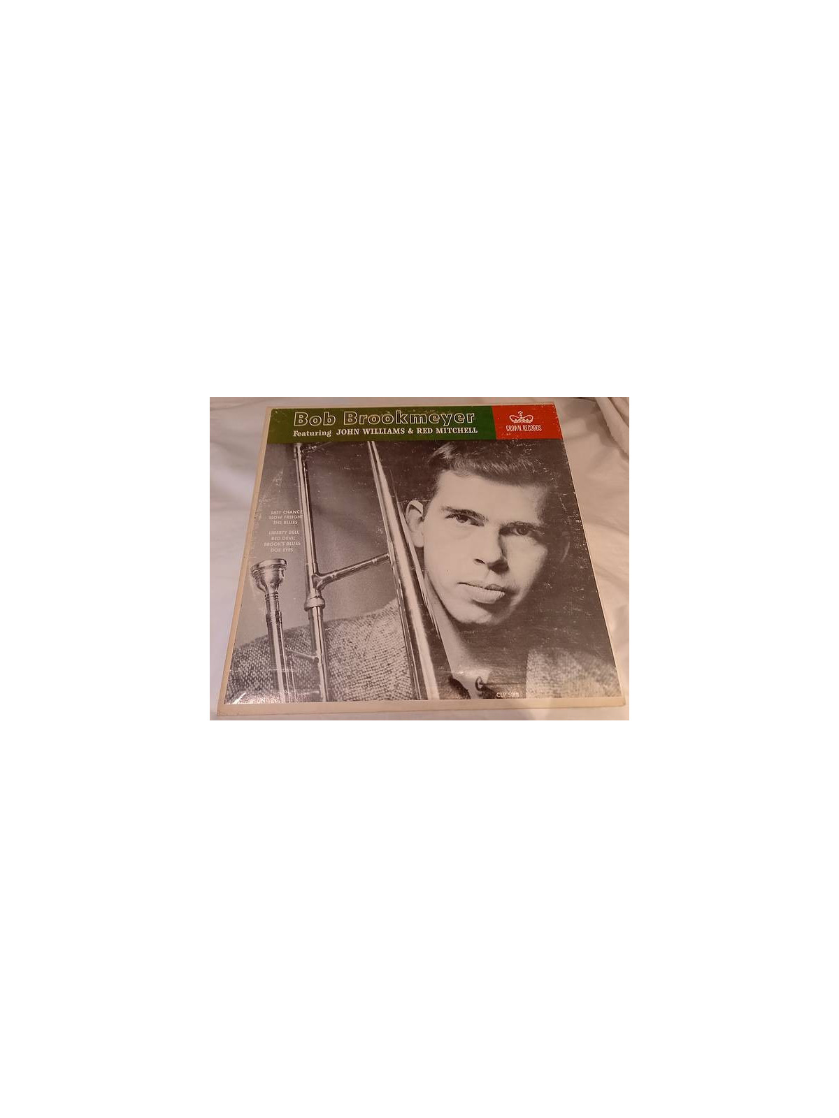 Bob Brookmeyer : Bob Brookmeyer featuring John Williams & Red Mitchell (12’’ vinyl)