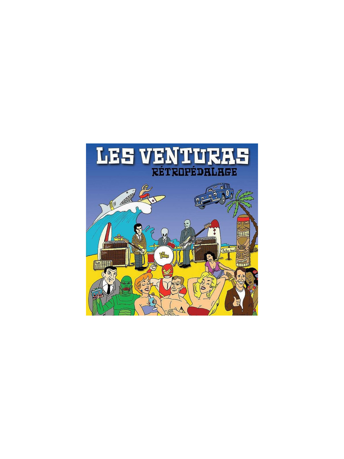 Les Venturas : Rétropédalage (12’’ vinyl)