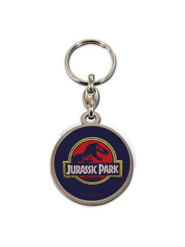 Porte-clés en métal Jurassic park : movie logo