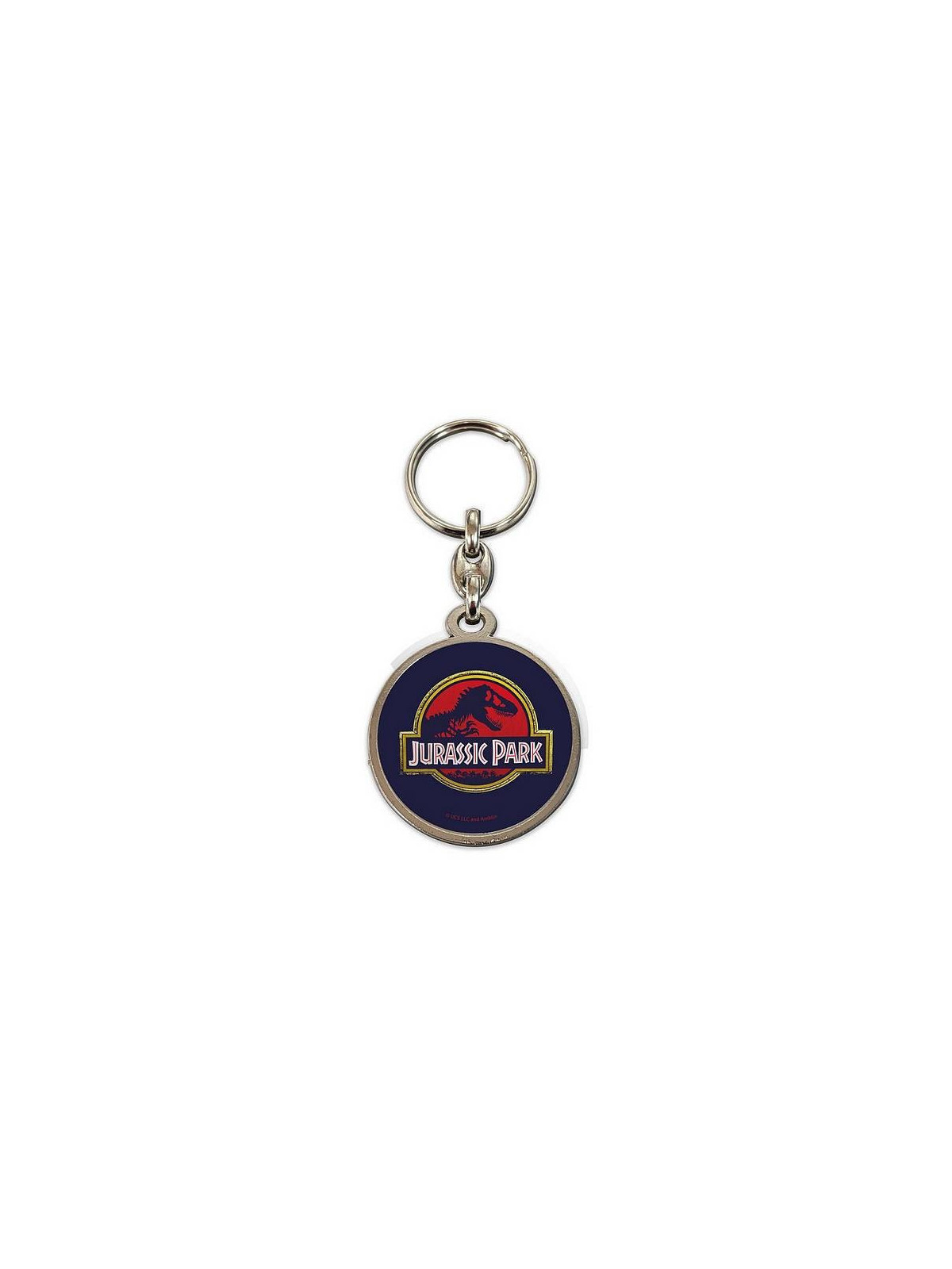Porte-clés en métal Jurassic park : movie logo