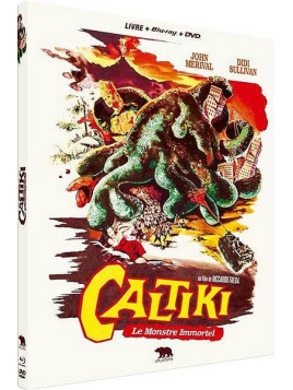Riccardo Freda : Caltiki le monstre immortel (Blu-ray + DVD + livre)