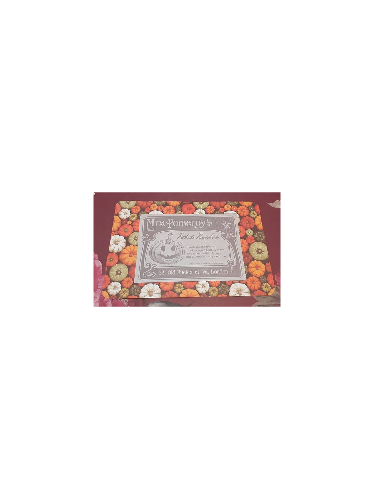 Carte Mrs. Pomeroy's
