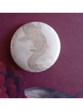 Badge estampe poisson