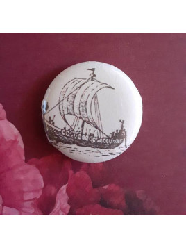 Badge Viking drakkar