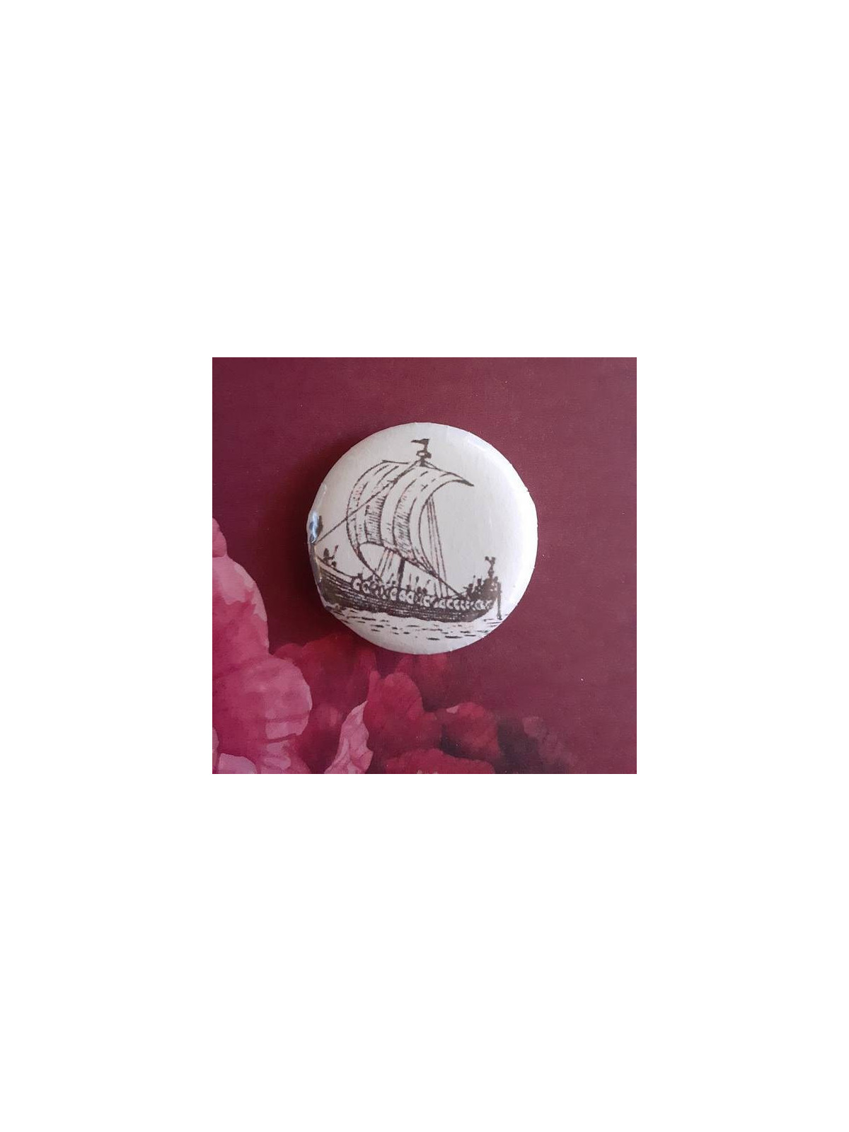 Badge Viking drakkar