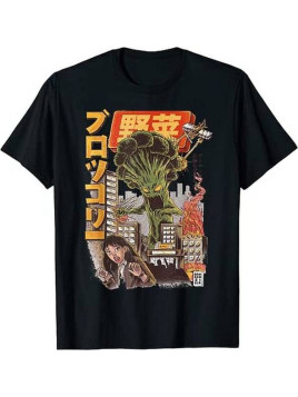 T-shirt Broccozilla (Ilustrata)