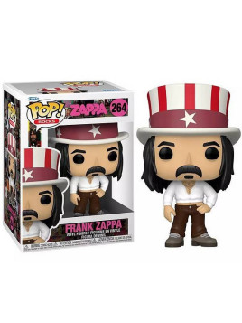 Figurine pop! Frank Zappa (N° 264) en stock à ciel rouge à dijon