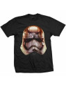 T-shirt Star wars : Phasma big head