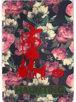 Carte découpe Sorcière - haunting