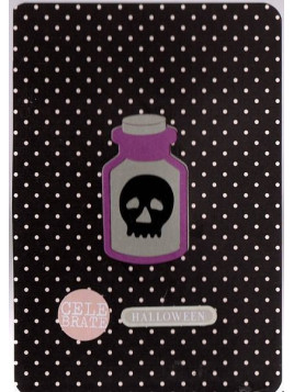 Carte découpe Celebrate halloween - potion