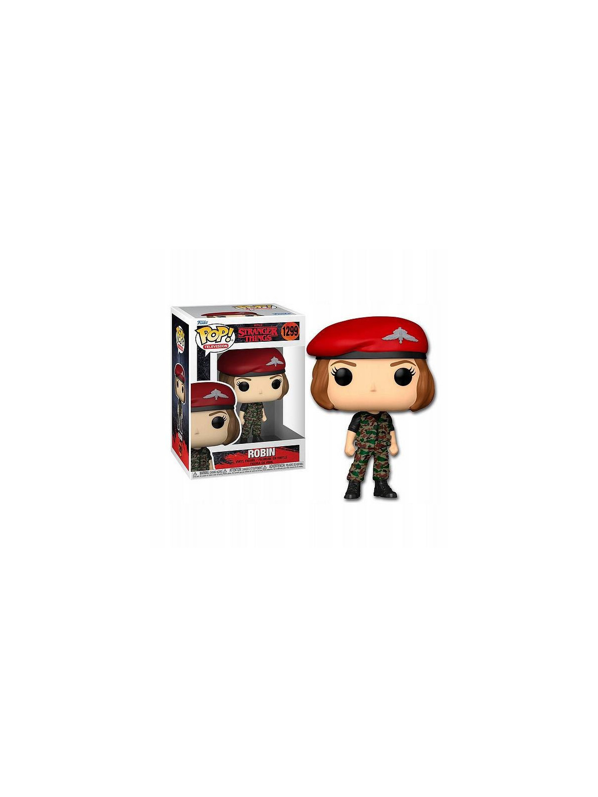 Figurine pop! Stranger things : Robin (hunter) (N° 1299) en stock à ciel rouge à dijon