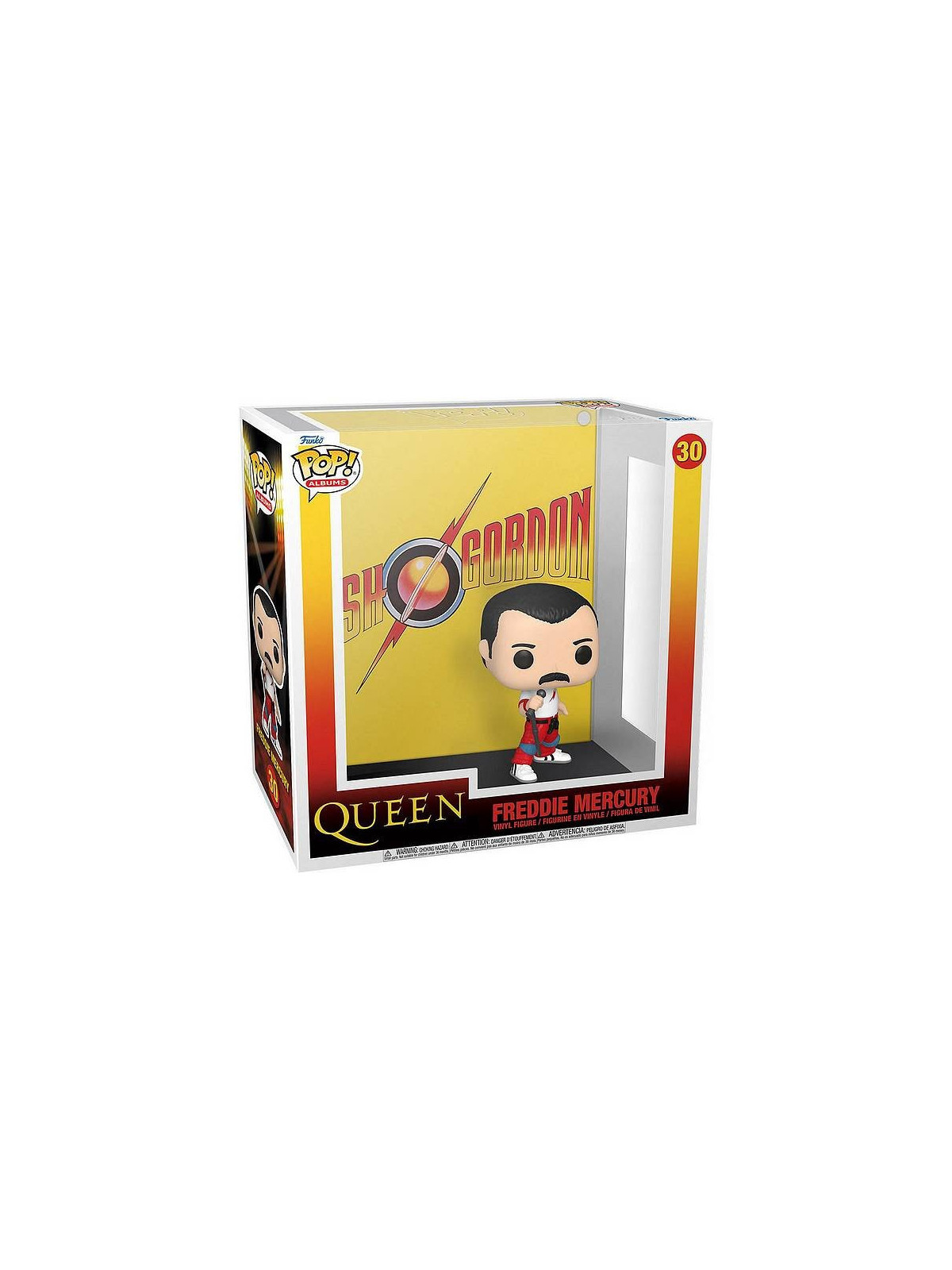Figurine pop! Albums Queen : Freddie Mercury (Flash Gordon) (N° 30)