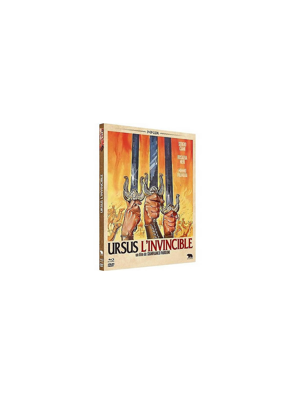 Gianfranco Parolini : Ursus l’invincible (Blu-ray + DVD)