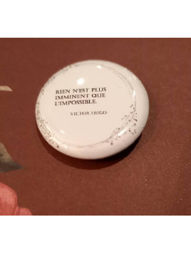 Badge artisanal citation : L’impossible