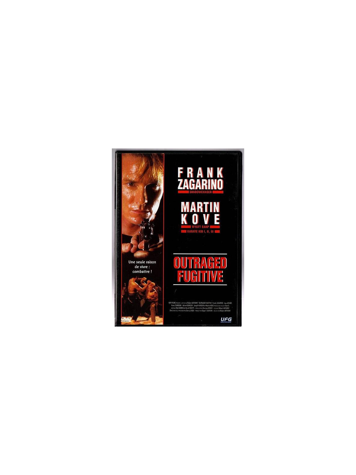 Robert Anthony : Outraged fugitive (DVD)