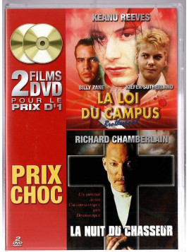 Charles Braverman / David Greene : La loi du campus / La nuit du chasseur (2 DVD)