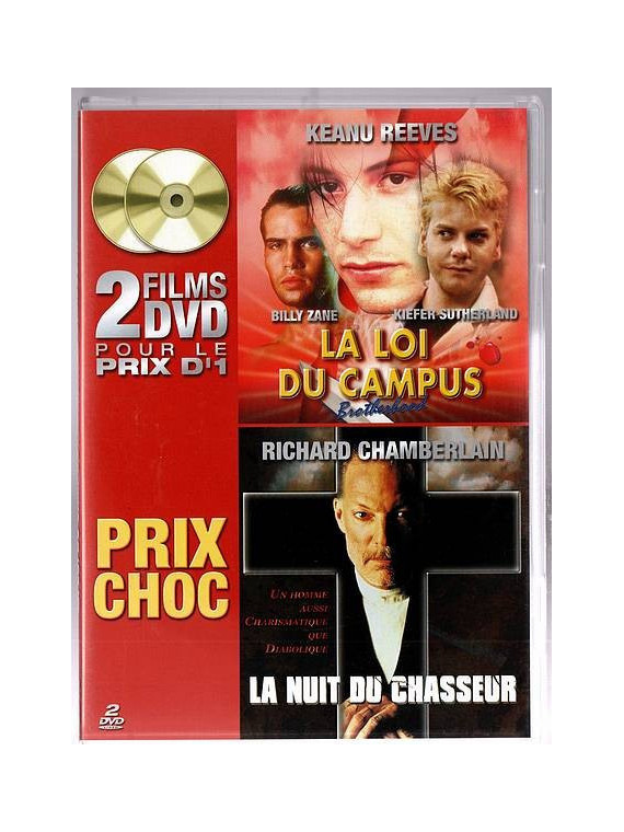 Charles Braverman / David Greene : La loi du campus / La nuit du chasseur (2 DVD)