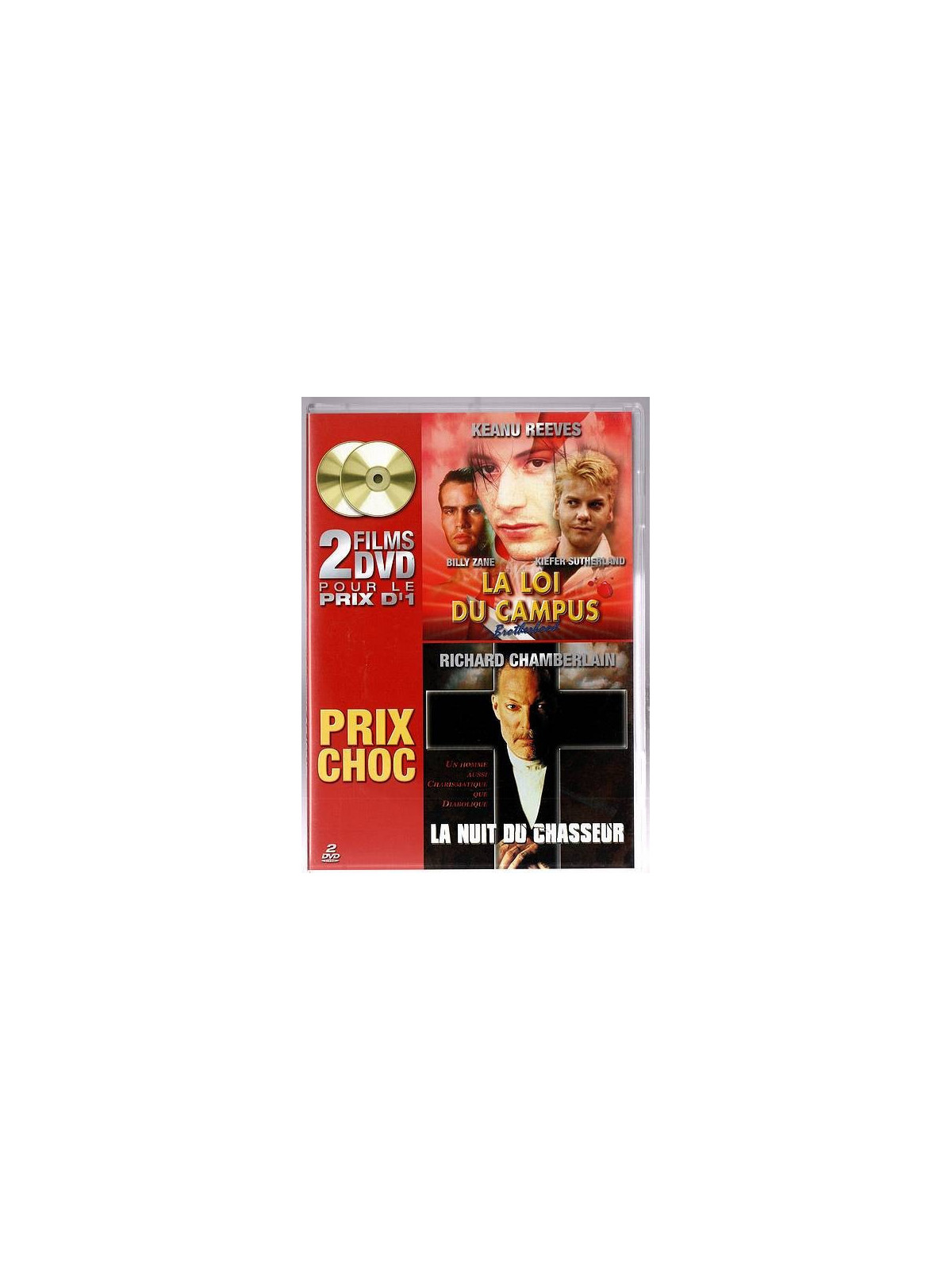 Charles Braverman / David Greene : La loi du campus / La nuit du chasseur (2 DVD)