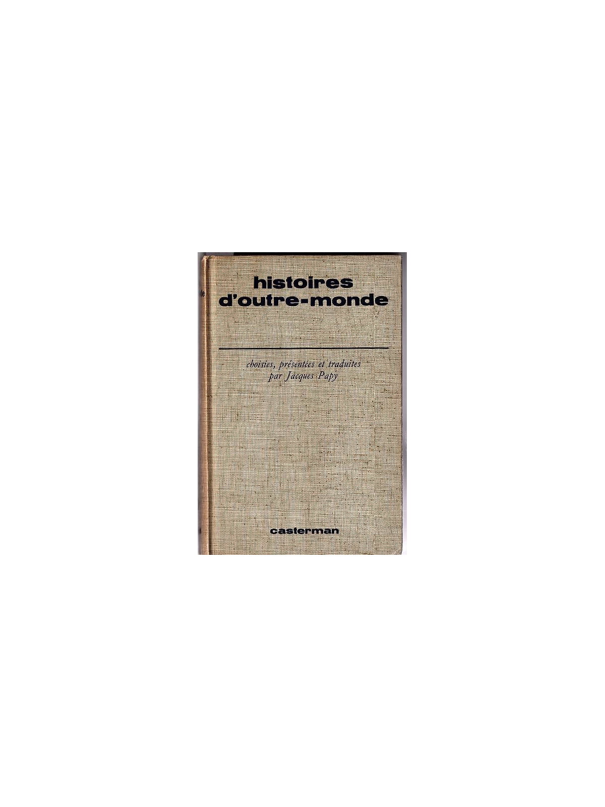 Anthologie : Histoires d’outre-monde