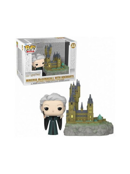Figurine pop! Town Harry Potter : Minerva McGonagall with Hogwarts (N° 33)