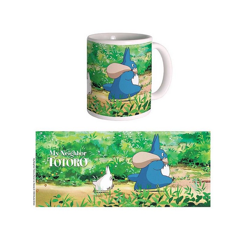 le Mug Ghibli : Mon voisin Totoro – Totoro bleu et blanc est en stock à la boutique ciel rouge à dijon